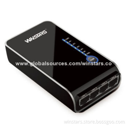 4-port Mini Powerline Adapter Starter Kit (500Mbps), Plug-and-play Function